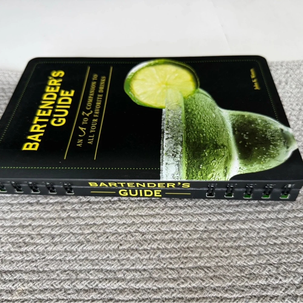 Set/2 Mixology Bartender Cocktail Recipe Books for Holidays Parties Christmas
